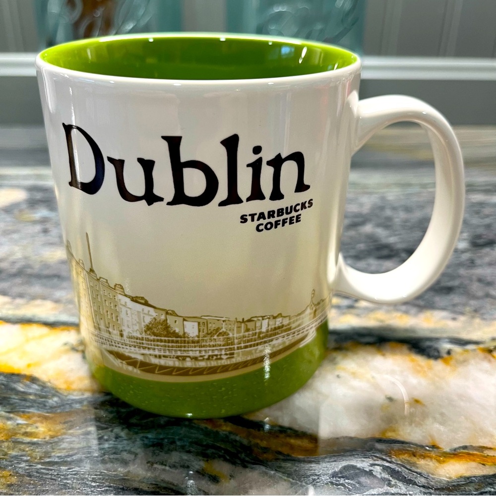 Starbucks Coffee Cup Mug 16 Ounce Global Icon City Series Dublin Ireland 2017
